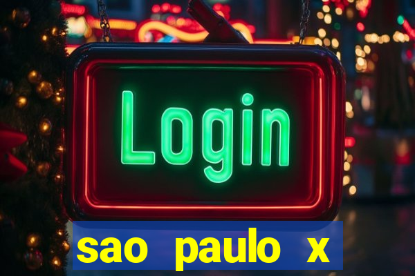 sao paulo x cruzeiro ao vivo hd